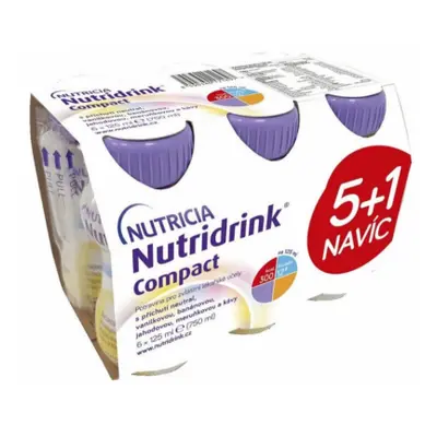 Nutridrink Compact 5+1 por.sol.6x125ml nový