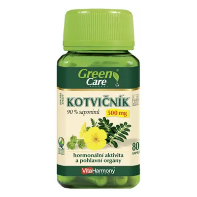 VITAHARMONY Kotvičník 500 mg 90% saponinů 80 cps.