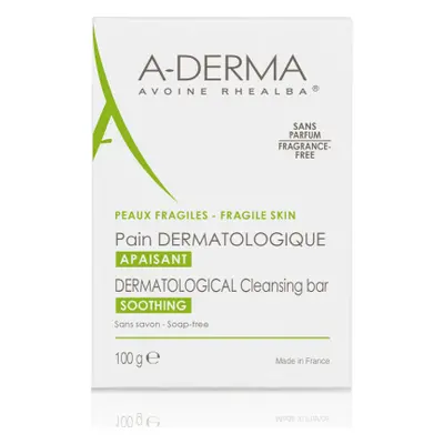 A-DERMA Dermatologické mýdlo-kostka 100g