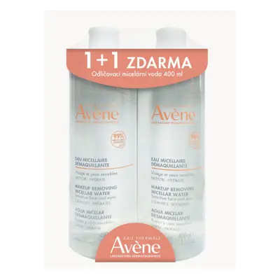 AVENE Odličovací micelární voda 400ml DUO