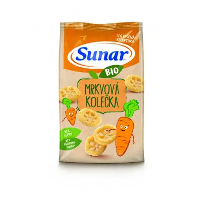 Sunar BIO křupky Mrkvová kolečka 45g