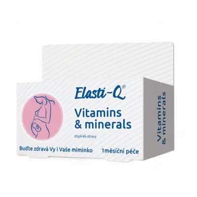 Elasti-Q Vitamins & Minerals s post.uvolňov.tbl.30