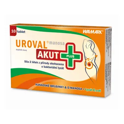 Walmark Uroval Manosa AKUT Plus tbl.10