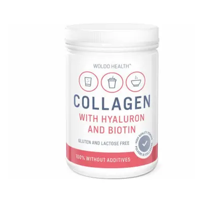 Woldo Health Collagen With Hyaluron And Biotin Kolagen s kyselinou hyaluronovou 500 g