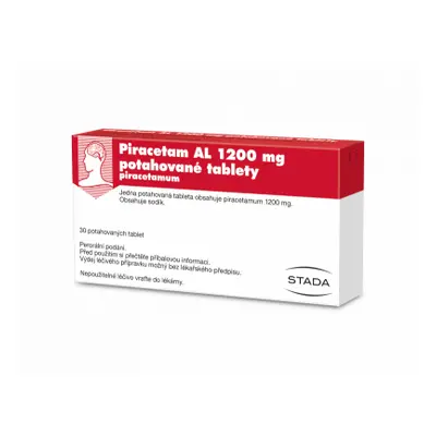 PIRACETAM AL POR 1200MG TBL FLM 30