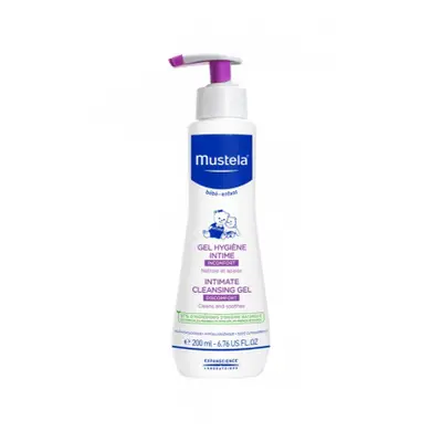 Mustela Bébé čisticí a mycí gel pro děti a miminka na intimní hygienu 200 ml