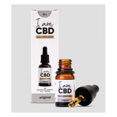 I am CBD Full Spectrum CBD konopný olej 10% original 10 ml