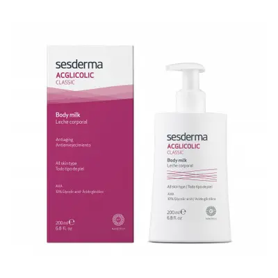 Sesderma Acglicolic Classic tělové mléko zpevňující s peelingovým efektem 200 ml