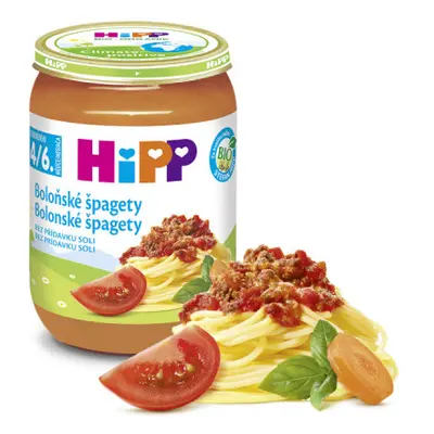 HiPP BABY BIO Boloňské špagety 190g