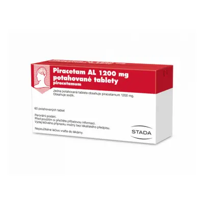 PIRACETAM AL POR 1200MG TBL FLM 60