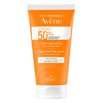 AVENE Sun Krém bez parfemace SPF50+ 50ml