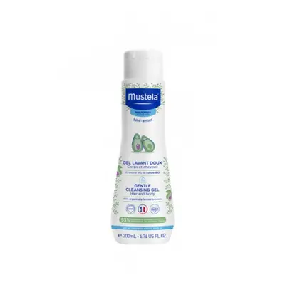 Mustela Jemný čist.tělový/vlasový gel 200ml repack