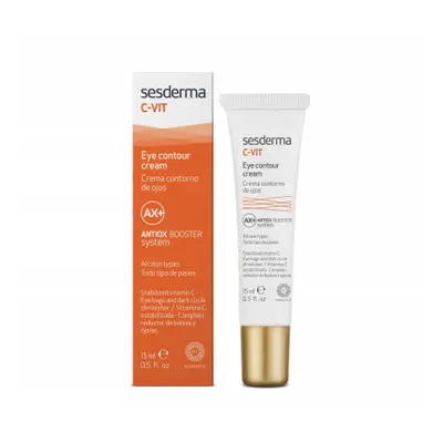 Sesderma C-Vit AX+ oční krém proti otokům a tmavým kruhům Vitamin C Antiox Booster Sysem 15 ml