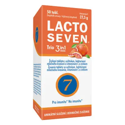 Lacto Seven Trio 3in1 50 tablet