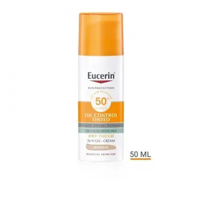 EUCERIN SUN OilControlTinted SPF50+ tmavý 50ml