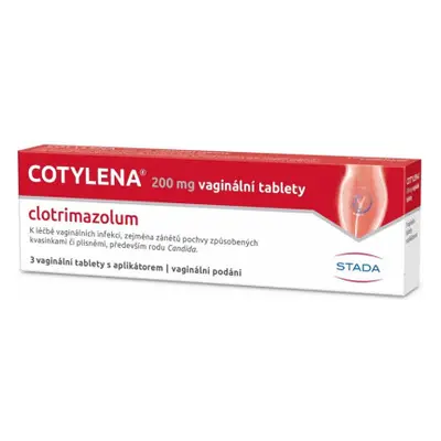 COTYLENA VAG 200MG VAG TBL NOB 3