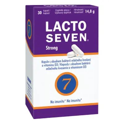 Lacto Seven Strong 30 kapslí