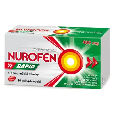 NUROFEN RAPID POR 400MG CPS MOL 30