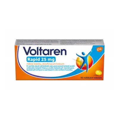 Voltaren Rapid 25mg cps.mol. 10 I CZ