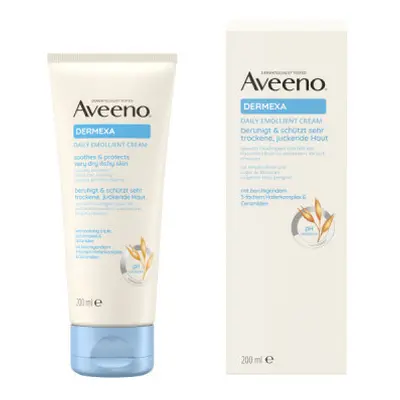 Aveeno Dermexa Daily Emollient Cream zvláčňující krém pro suchou a podrážděnou pokožku 200 ml