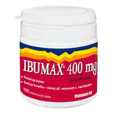 IBUMAX POR 400MG TBL FLM 100