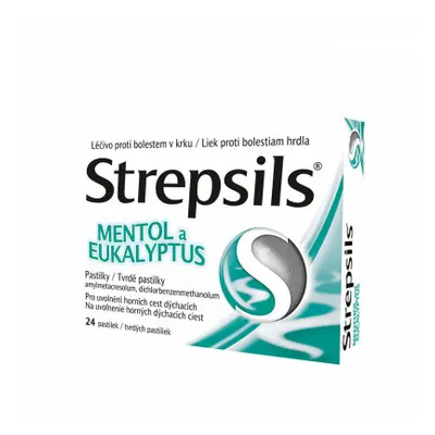 STREPSILS MENTOL A EUKALYPTUS ORM 0,6MG/1,2MG PAS 24