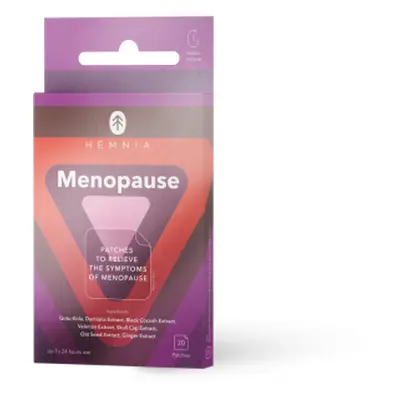 Hemnia Menopause Náplasti pro zmírnění příznaků menopauzy, 30 ks