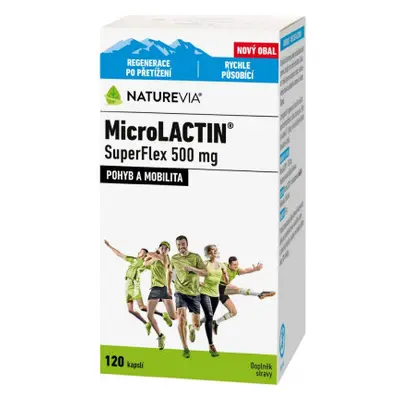 NatureVia MicroLACTIN SuperFlex 500mg 120 kapslí