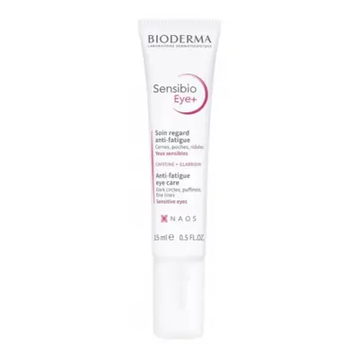 BIODERMA Sensibio Eye+ Oční gel-krém pro unavené a citlivé oční okolí 15 ml