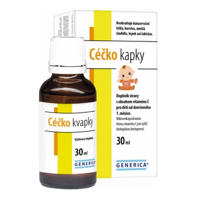 Generica Céčko kapky děti od 1m+ 30 ml