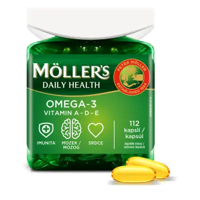 Mollers Omega 3 Double 112 kapslí