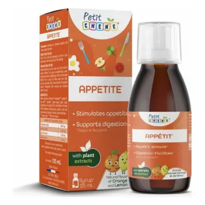 Petit CHENE APPETITE dětský sirup s pomerančovým a citrónovým aroma 125 ml