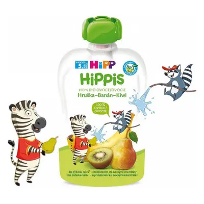 HiPP 100% ovoce BIO Hruška-Banán-Kiwi 100g