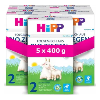 HiPP MLÉKO HiPP 2 BIO kozí 5x400g