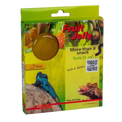 Lucky Reptile Fruit Jelly Liči Calcium 4x 15g