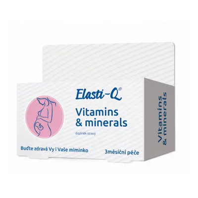 Elasti-Q Vitamins & Minerals s post.uvolňov.tbl.90