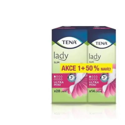 TENA Lady Slim Ultra Mini+50% ink.vlož 42ks 211482