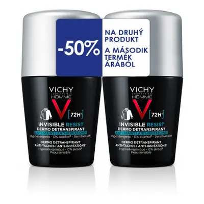 VICHY HOMME INVISIBLE Resist Antiperspirant 2x50ml