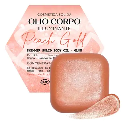 Senso Naturale Třpytivý olej na tělo PEACH GOLD