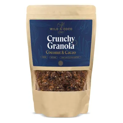 Křupavá granola kakao a kokos Wild & Coco 250 g