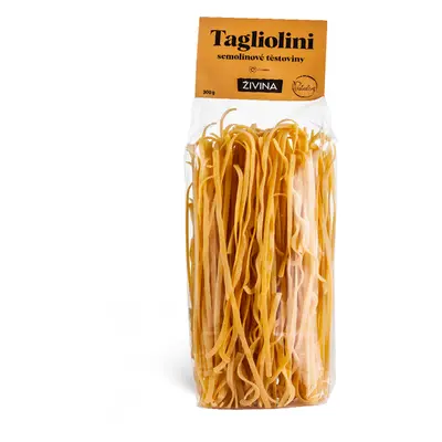 Tagliolini semolinové těstoviny, bezvaječné, z tvrdé pšeničné semoliny 300 g