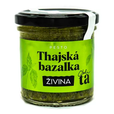 Pesto Thajská bazalka na těstoviny, do salátů i na pečivo 140 g