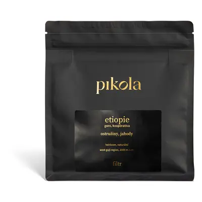 Etiopie Goro zrnková káva Pikola 250 g