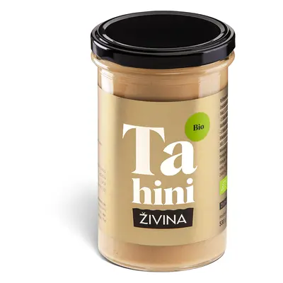 Tahini bio jemná krémová pasta z nepražených sezamových semínek Velikost: 210g