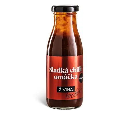 Sladká chilli omáčka pálivá z čerstvých surovin na dochucení 270 g