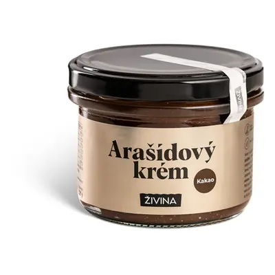 Arašídový krém s kakaem, slazený datlovým sirupem 220 g