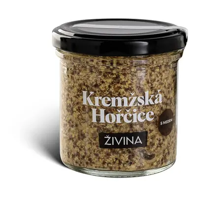 Kremžská hořčice s medem z celých hořčičných semínek 150 g