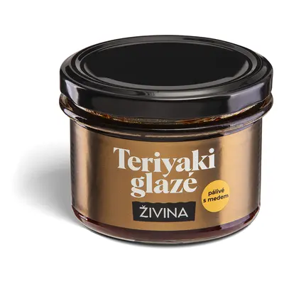 Teriyaki glazé pálivé s medem na maso, ryby nebo zeleninu 200 g