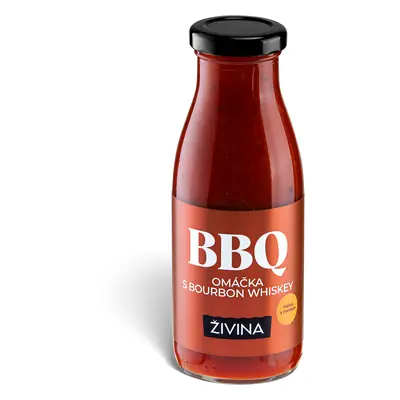 BBQ omáčka pálivá s medem s Bourbon Whiskey 270 g