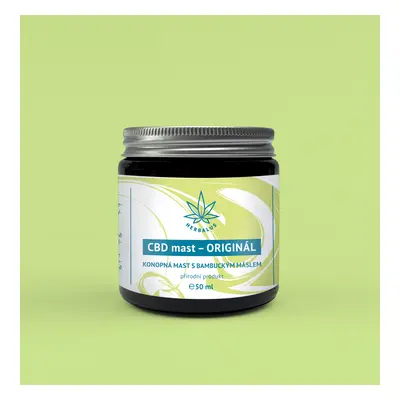 Herbalus CBD mast - ORIGINÁL 100 ml